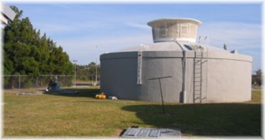 Orlando water treatment utility plant